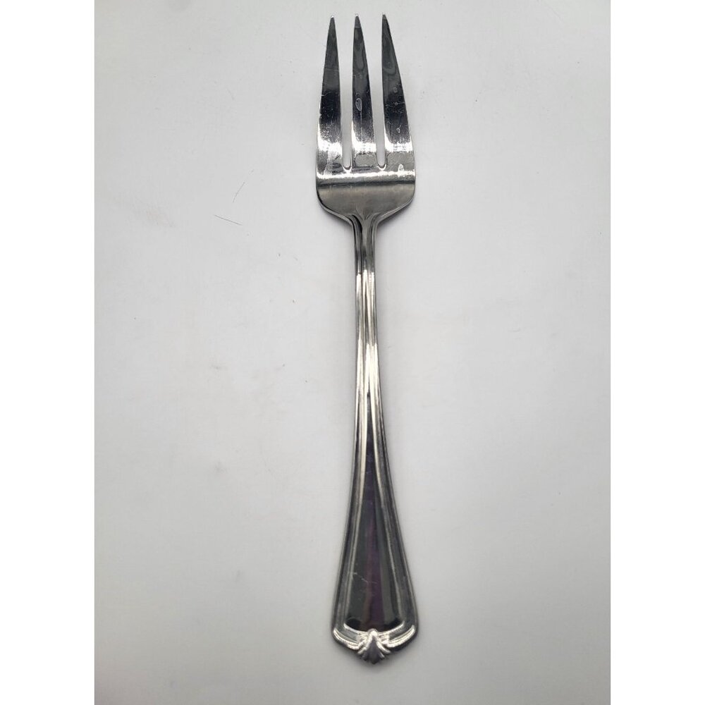 Reed & Barton Hadley Stainless Steel 18/10 Select Serving Spoon and Fork - Picture 8 of 9
